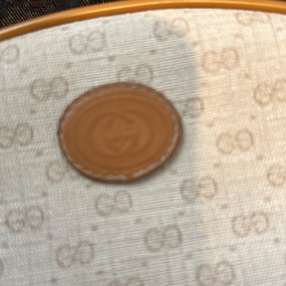 Authentic Gucci Handbag and Makeup Bag - Picture 5 of 12